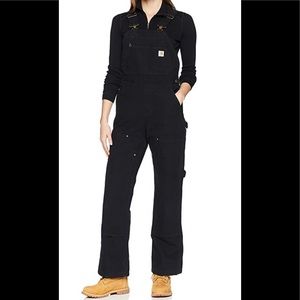 Carhartt Weathered Duck Unlined Bib Overalls